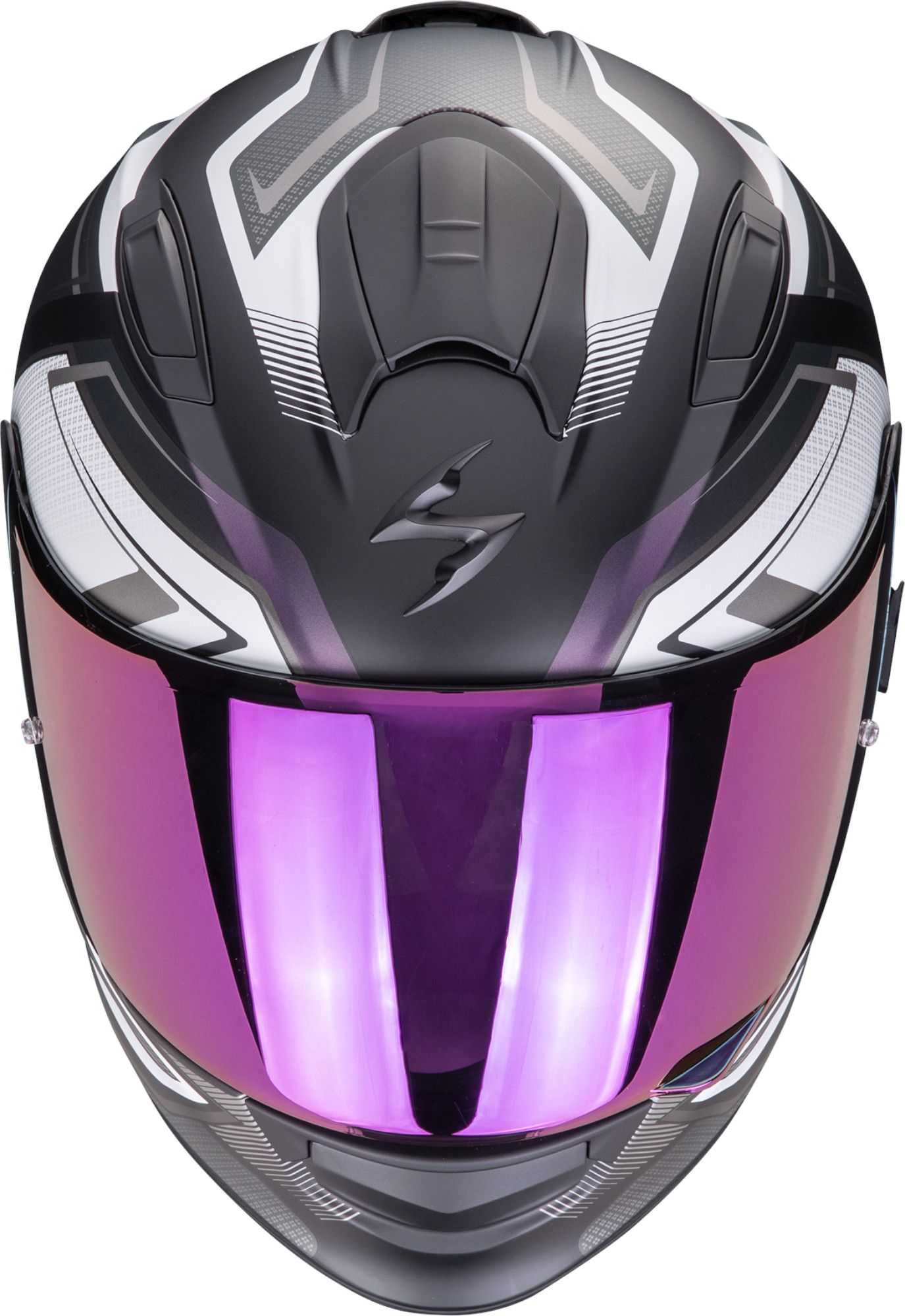Scorpion Exo-491 Zumo Casque intégral Noir/Blanc S (55/56) Figure 2