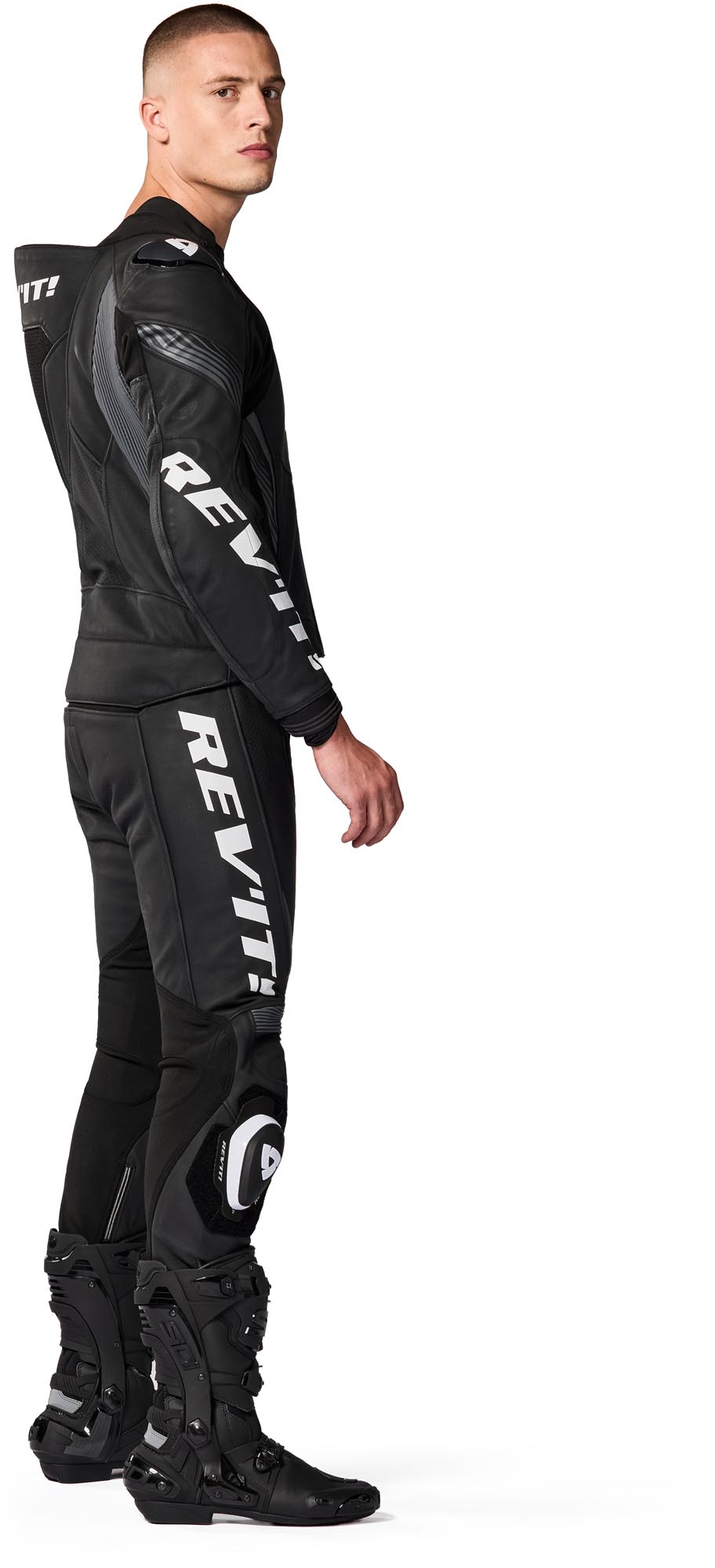 Revit Argon 3 Logo perforierte 2-Teiler Motorrad Lederkombi 46 Abbildung 5