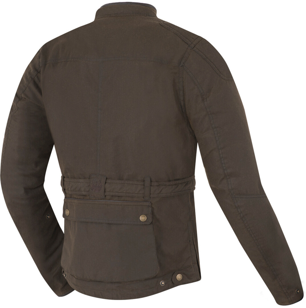 Merlin Kurkbury Motorcycle Waxed Jacket brown L Figure 2