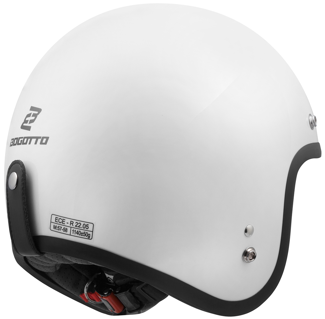 Bogotto V541 Casque jet Blanc S Figure 3