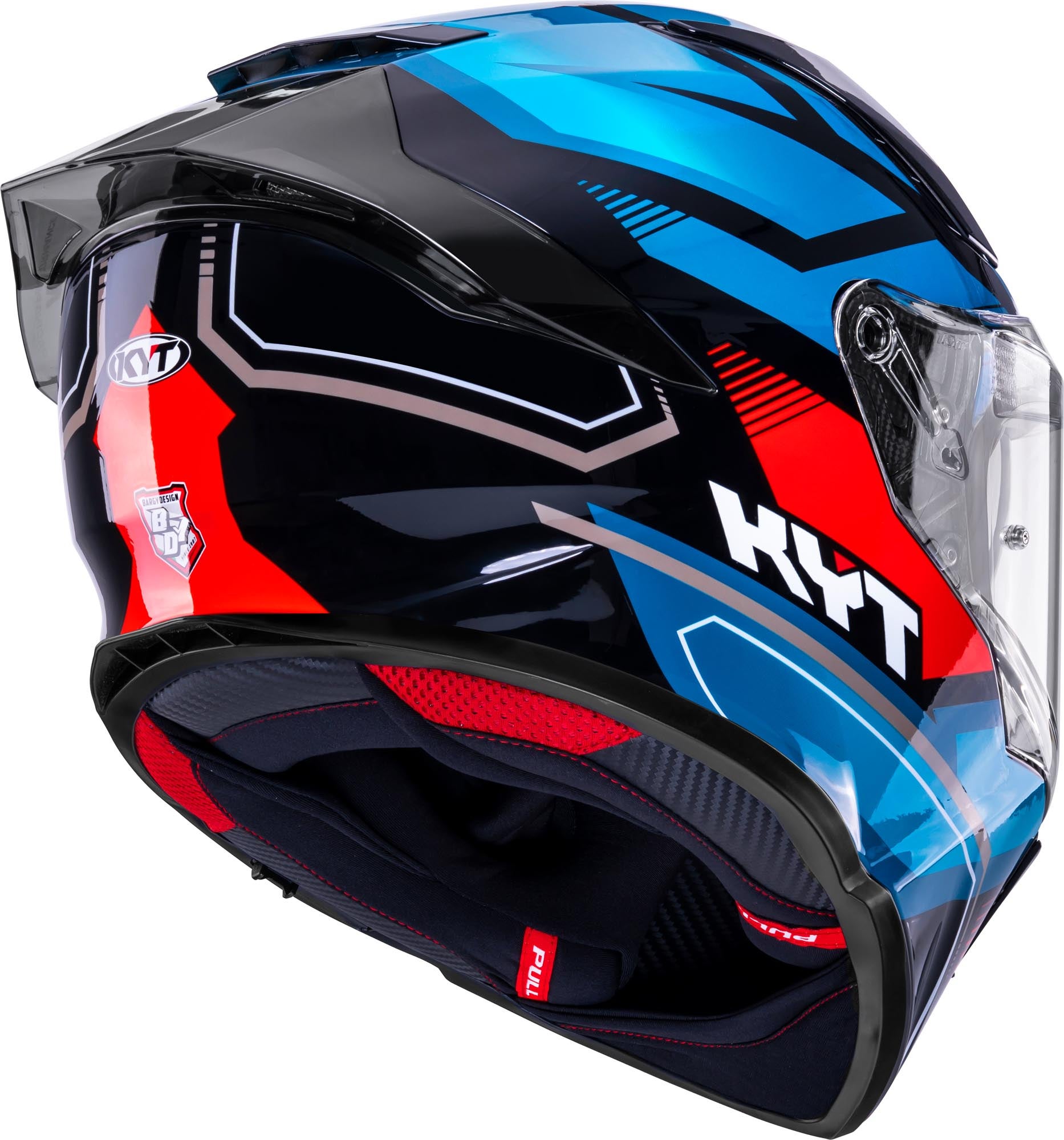 KYT R2R Parsec Elmetto blu/nero/rosso XL (61/62) Figura 5