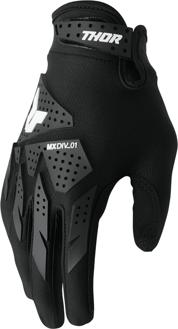 Thor XP Gants de motocross noir M Figure 1
