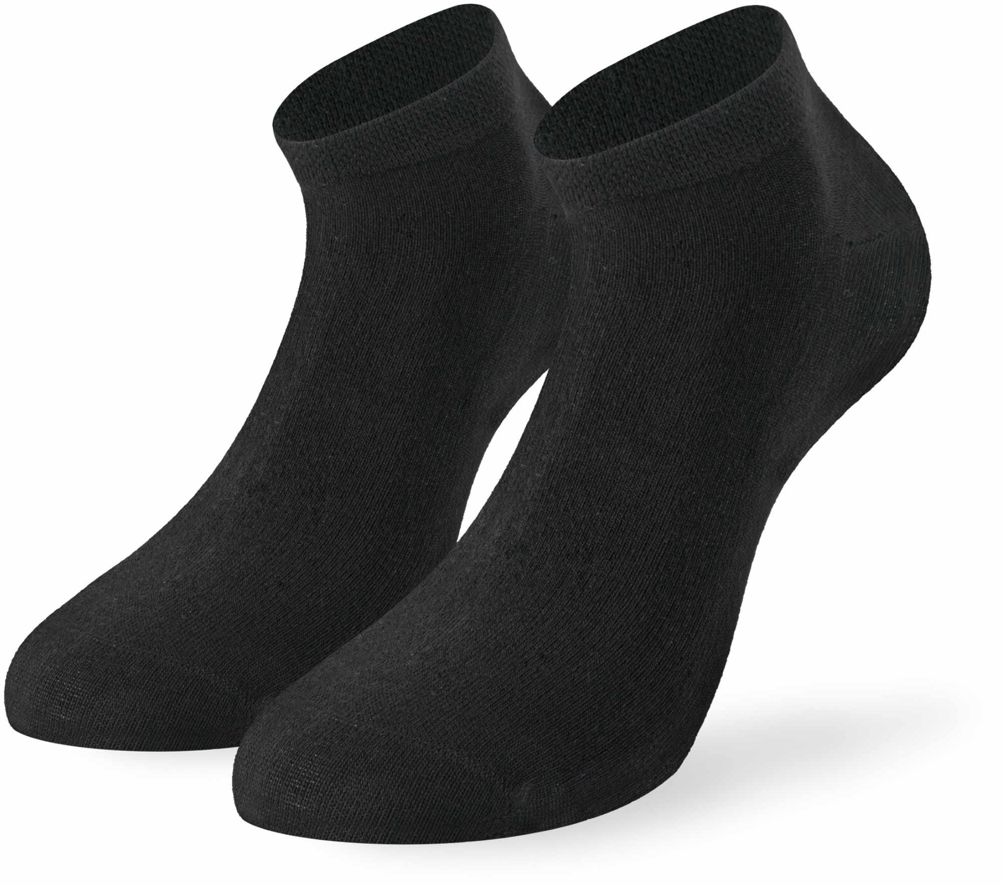 Lenz Soft Touch Sneakers Șosete - Pachet de 2 negru 35-38 Figura 1