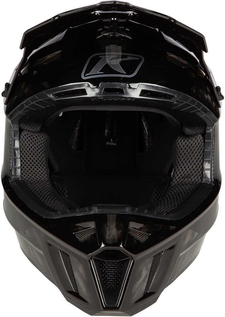 Klim F3 Carbon Pro Casco Motocross nero/carbonio S (54/55) Figura 5