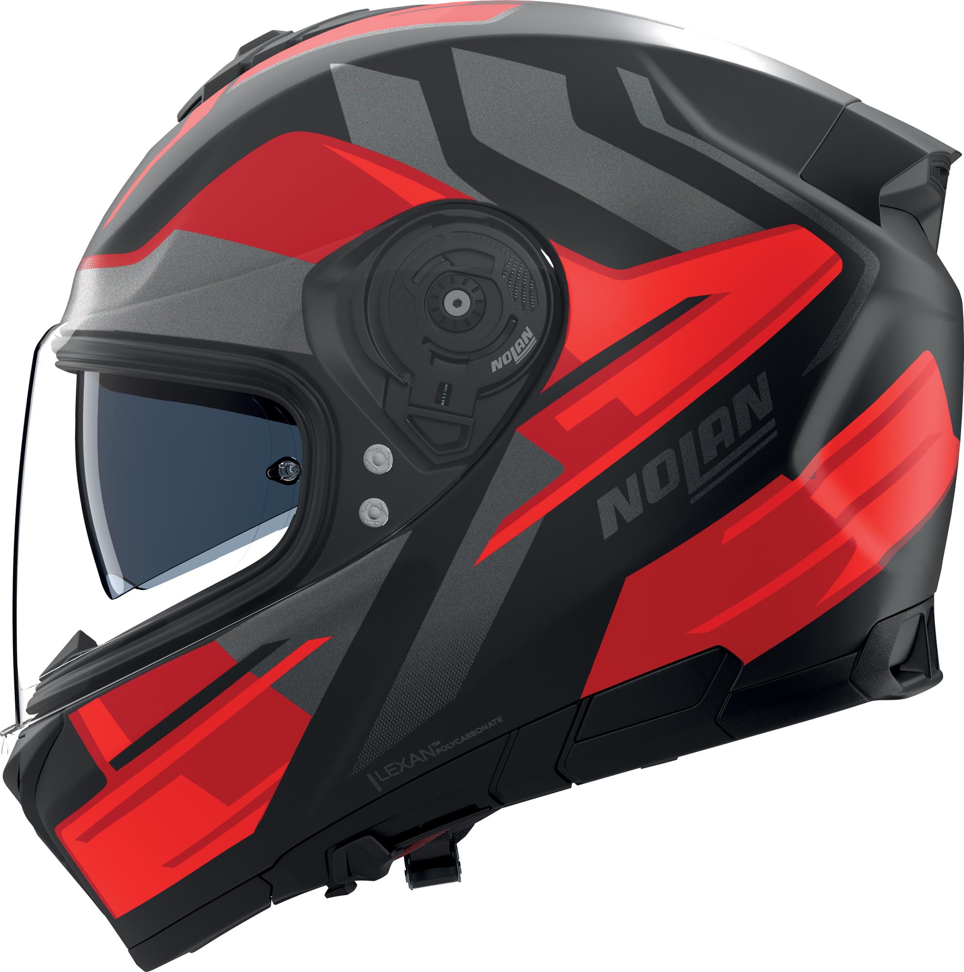 Nolan N80-8 Trittico Casque Noir/Gris/Rouge S (56) Figure 3