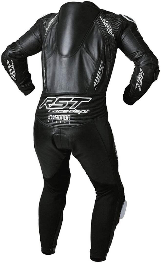 RST V4.1 Evo Kangaroo エアバッグワンピースオートバイレザースーツ 黒/白 3XL 図2