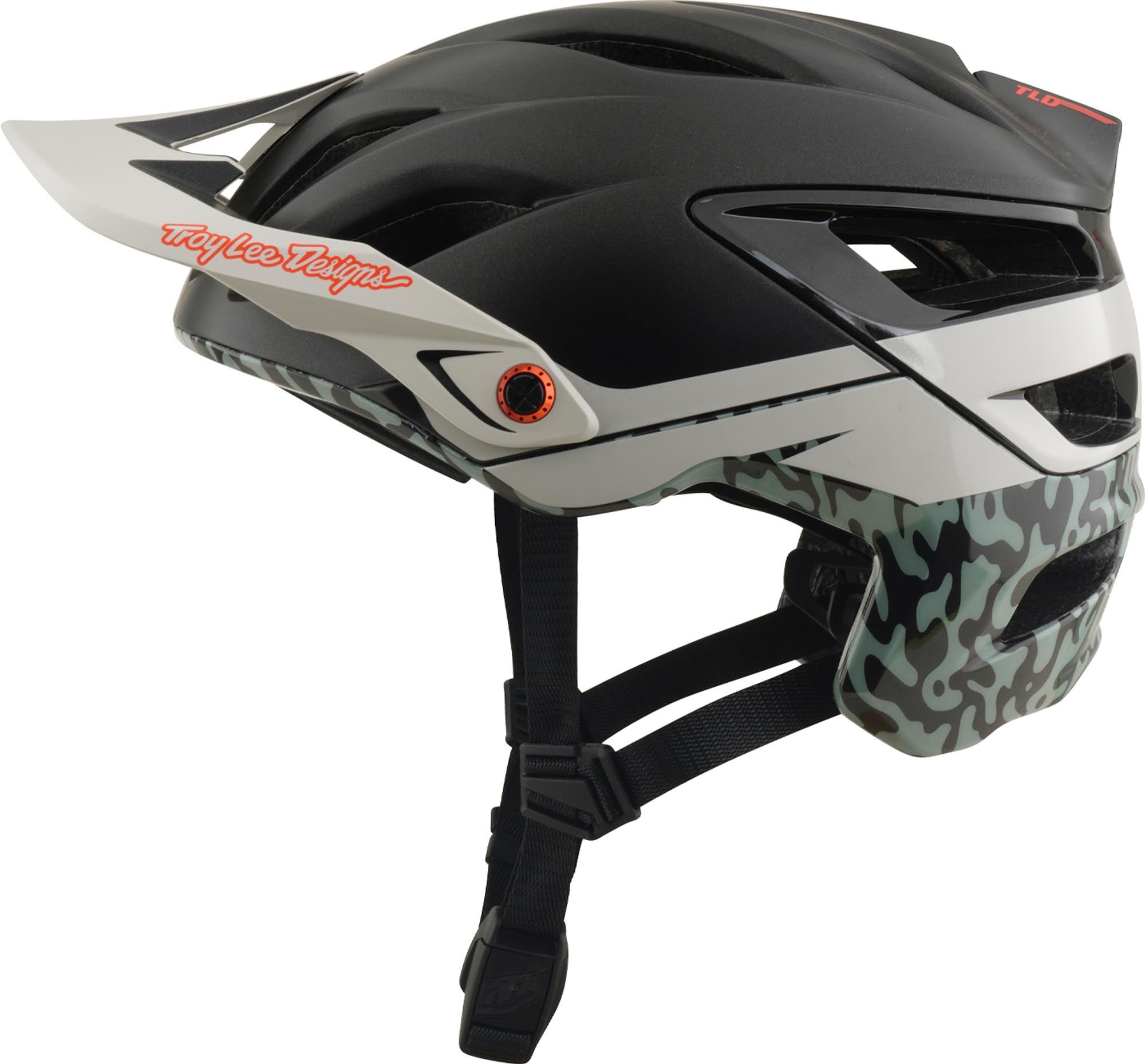 Troy Lee Designs A3 MIPS Halo Camo Casco per bicicletta nero/beige M-L (57/59) Figura 7