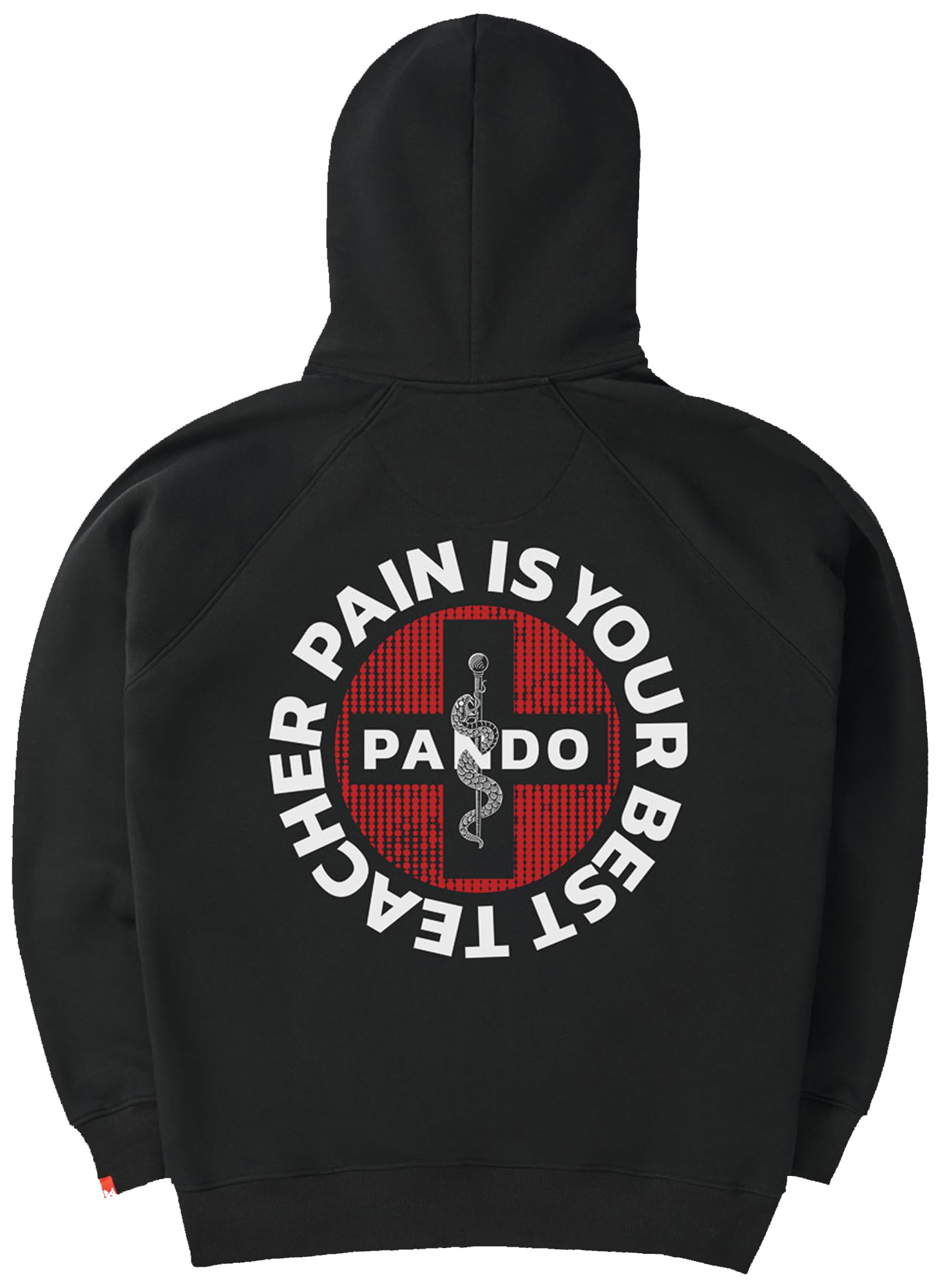 Pando Moto Max Pain Cappuccio con cappuccio L Figura 5