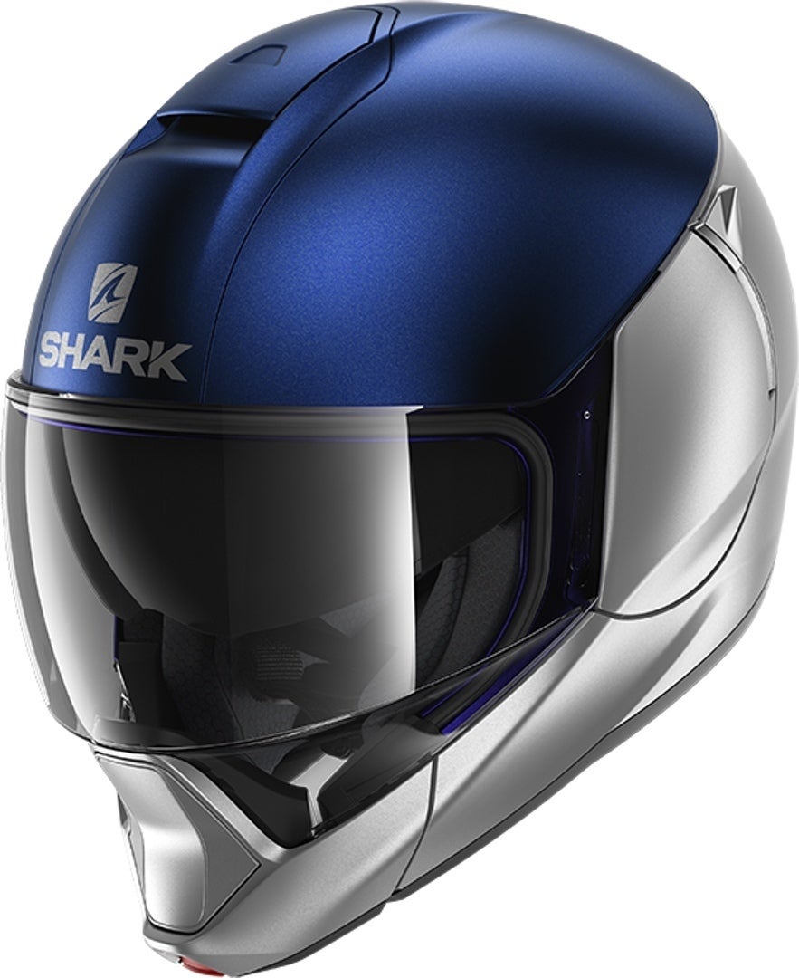 Shark Evojet Blank Dual Helmet blue/silver XL (61/62) Figure 1