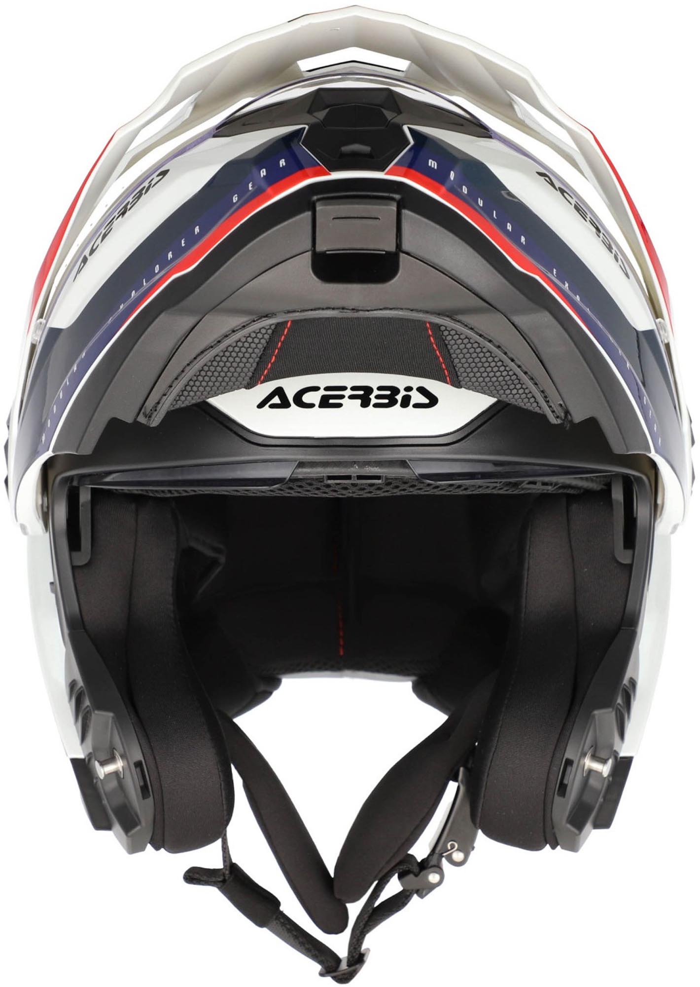 Acerbis Rider Logo Helmet white/blue/red M (57/58) Figure 6