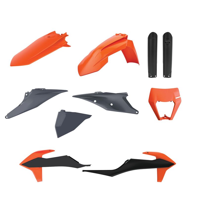 POLISPORT Plastic Kit OEM Color KTM Figura 2