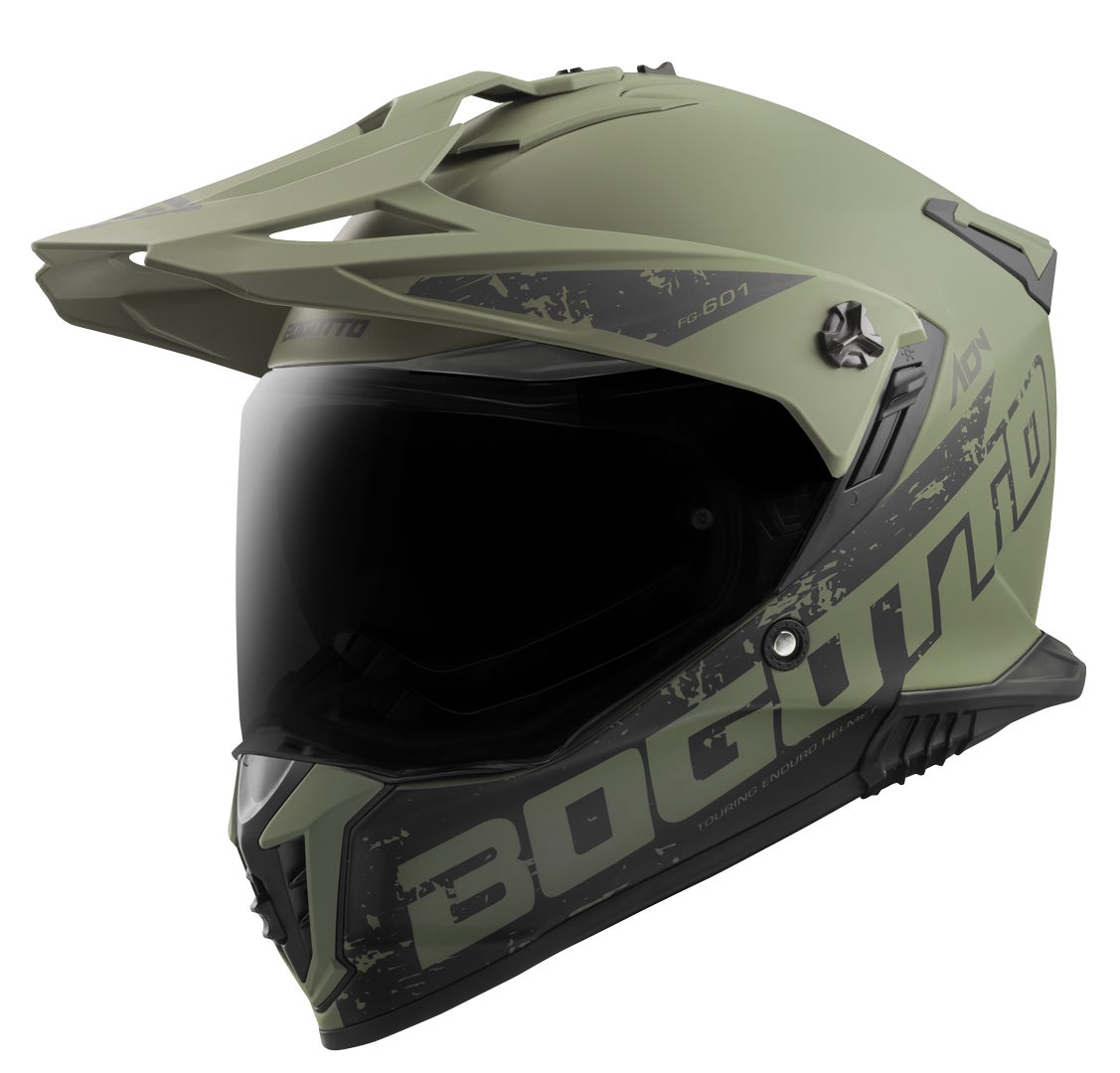 Bogotto FG-601 Duo Fiberglass Enduro Helmet-image-669588420