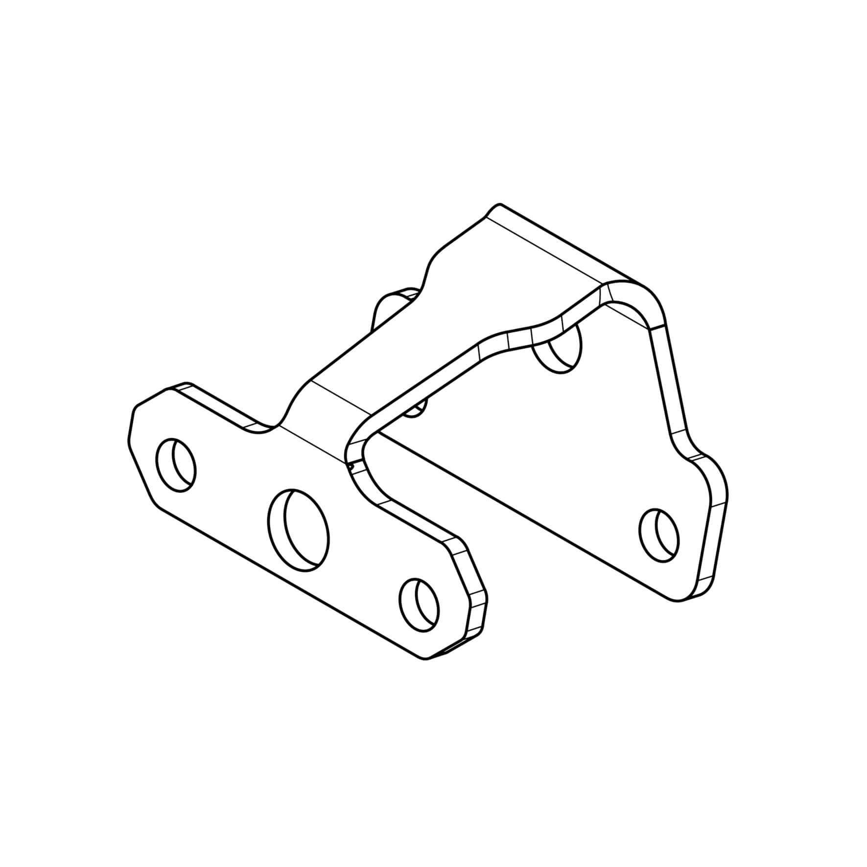 HIGHSIDER pro Kennzeichenbeleuchtungshalter-XL Figur 3