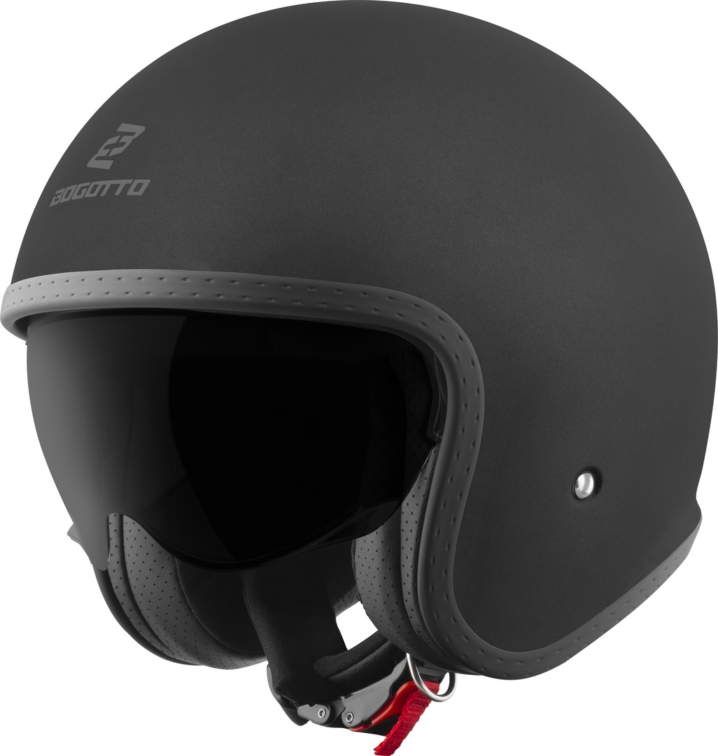 Bogotto H589 Solid Trysková přilba Black Matt M Obrázek 2