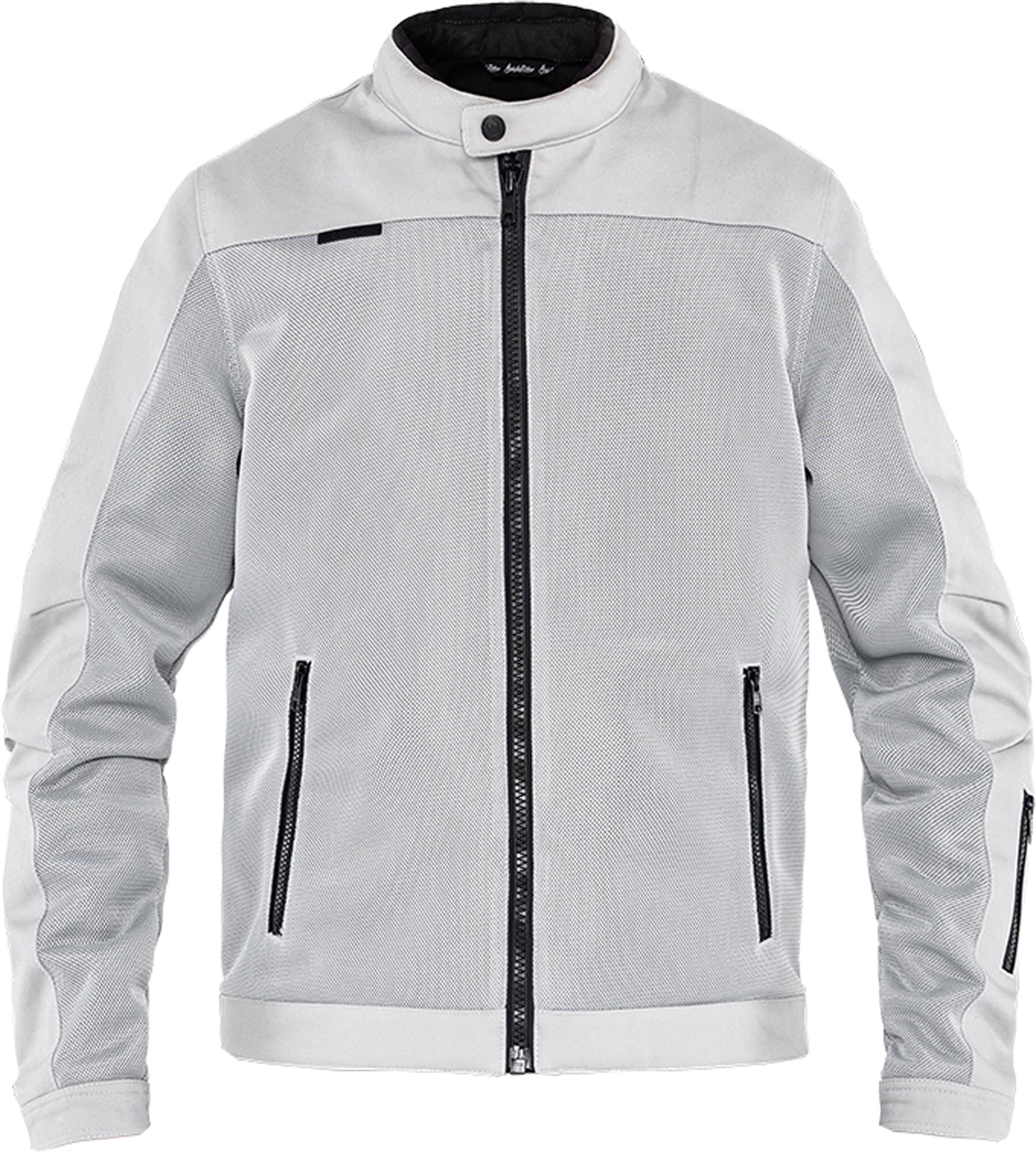 John Doe Aero Mesh perforated Motorcycle Textile Jacket white L Figure 1