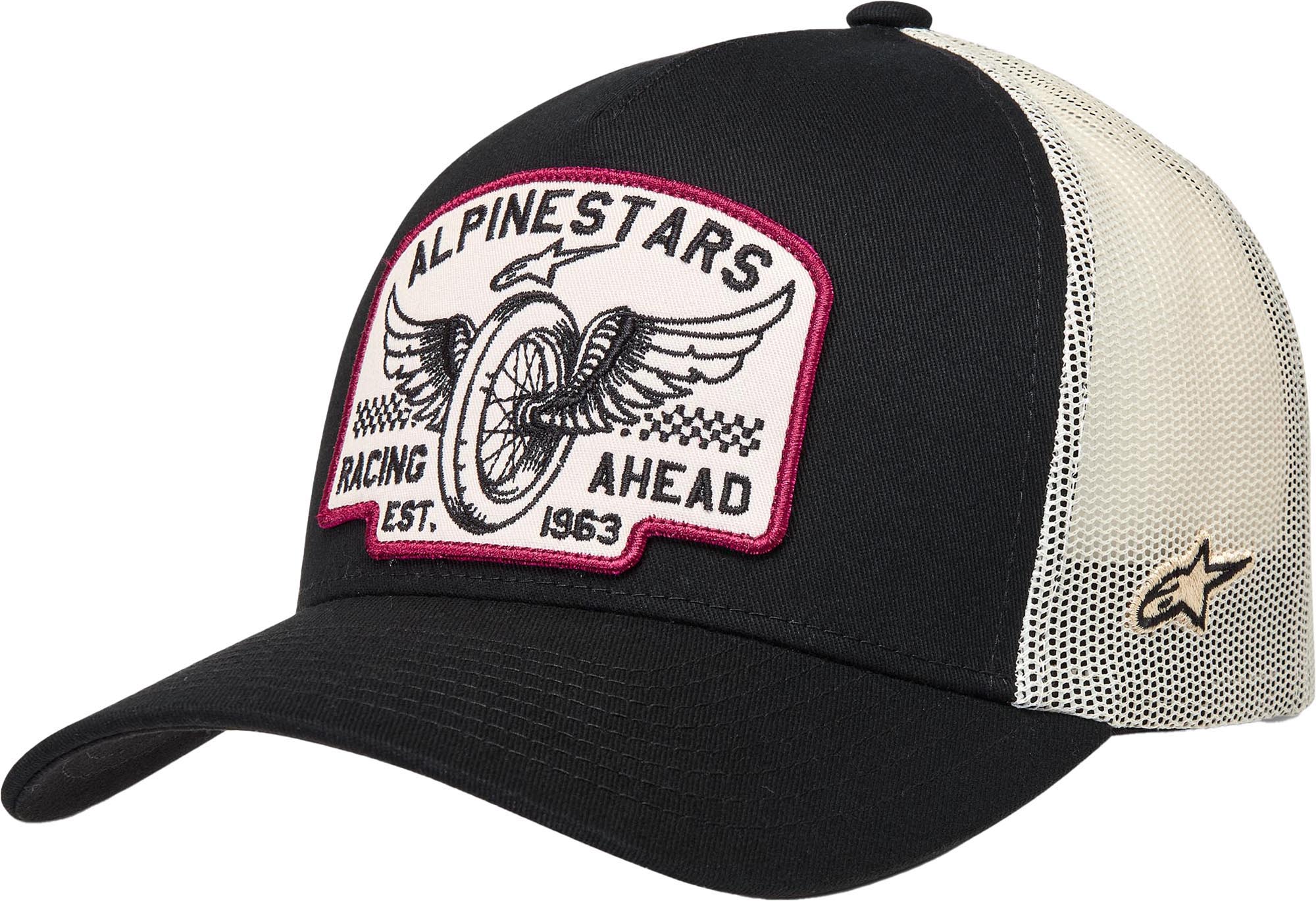 Alpinestars Heritage Patch Vrachtwagenchauffeur pet zwart/wit Figuur 1