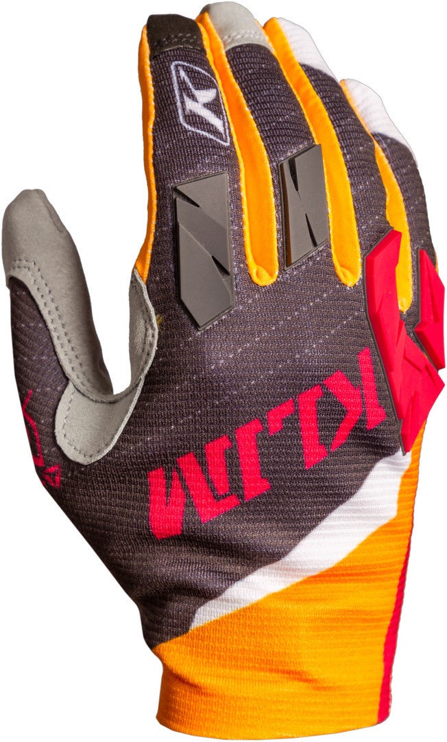 Klim XC Lite Luvas de Motocross Laranja XL Figura 1