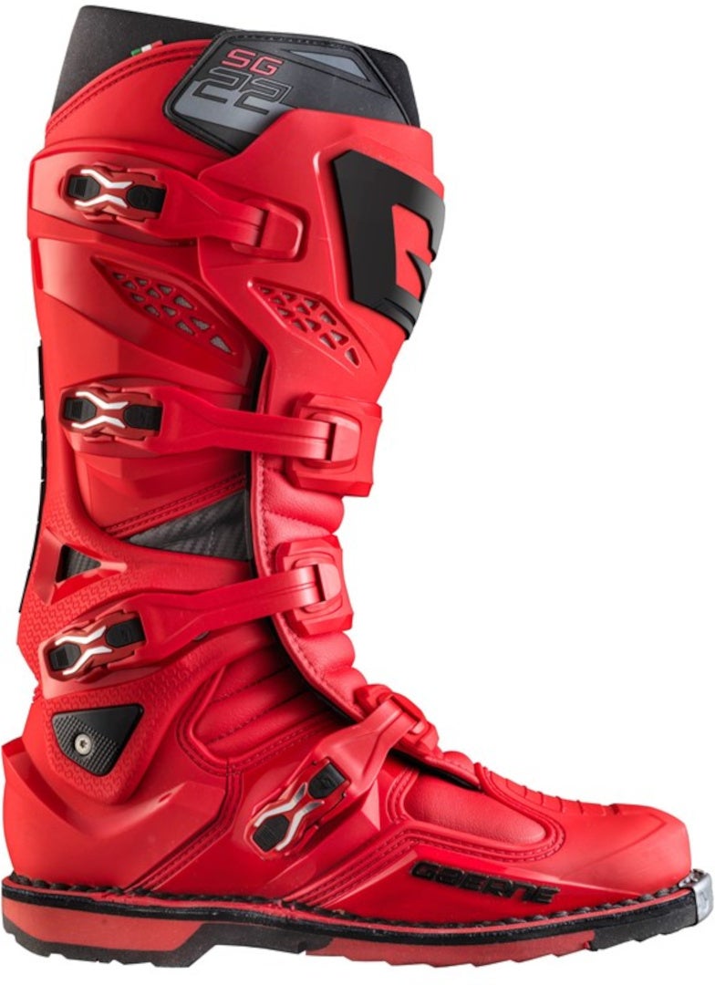 Gaerne SG-22 Motocross Stiefel rot 43 Abbildung 1