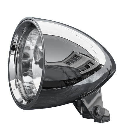 HIGHSIDER Scheinwerfer CLASSIC 3, 4 1/2 Zoll Chrome Figura 1 HIGHSIDER Scheinwerfer CLASSIC 3, 4 1/2 Zoll Chrome Figura 1