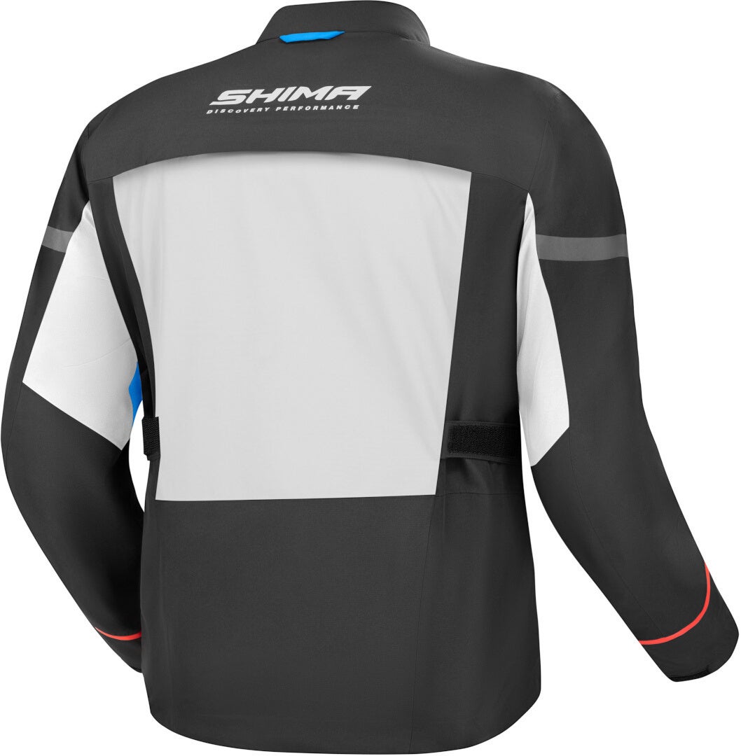 SHIMA Alpha waterproof Motorcycle Textile Jacket black/grey/blue L Figure 4