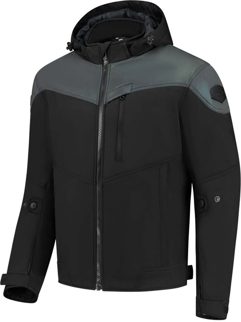Rusty Stitches William Giacca tessile moto moto nero/shimmer L Figura 1