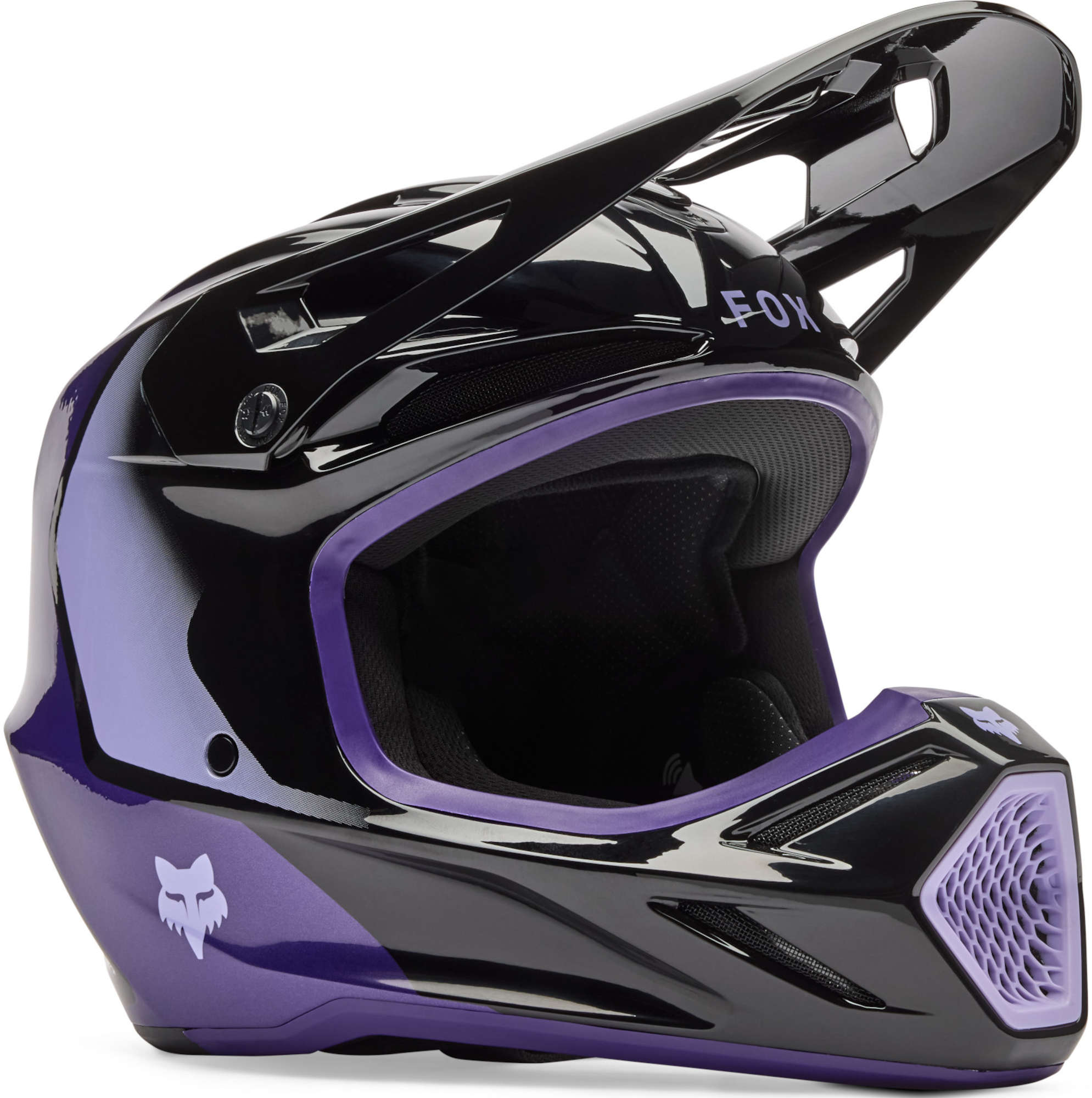 FOX V3 Spire Capacete de motocross juvenil Artigo principal Figura 1