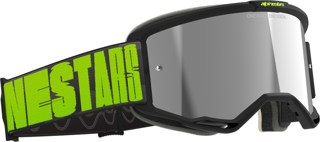 Alpinestars Vision 5 Hollow Mirror Ochelari de motocross verde/gri Figura 2