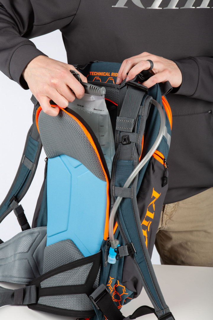 Klim Arsenal 30 Rucsacul portocaliu/albastru Figura 5