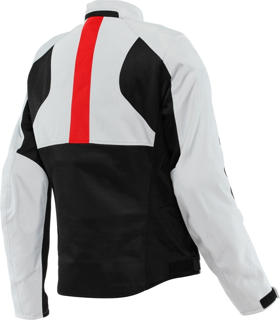 Dainese Risoluta Air Tex Damen Motorrad Textiljacke hellgrau/schwarz/rot 52 Abbildung 2