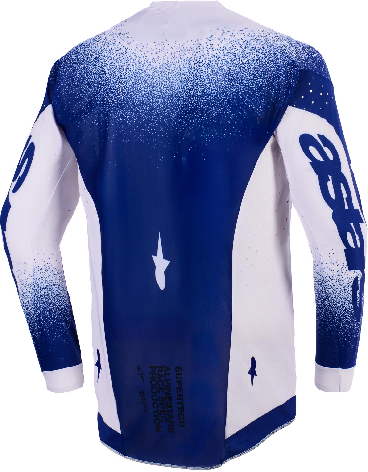 Alpinestars Supertech Scenz Tricou de motocross Gri/Albastru XL Figura 2