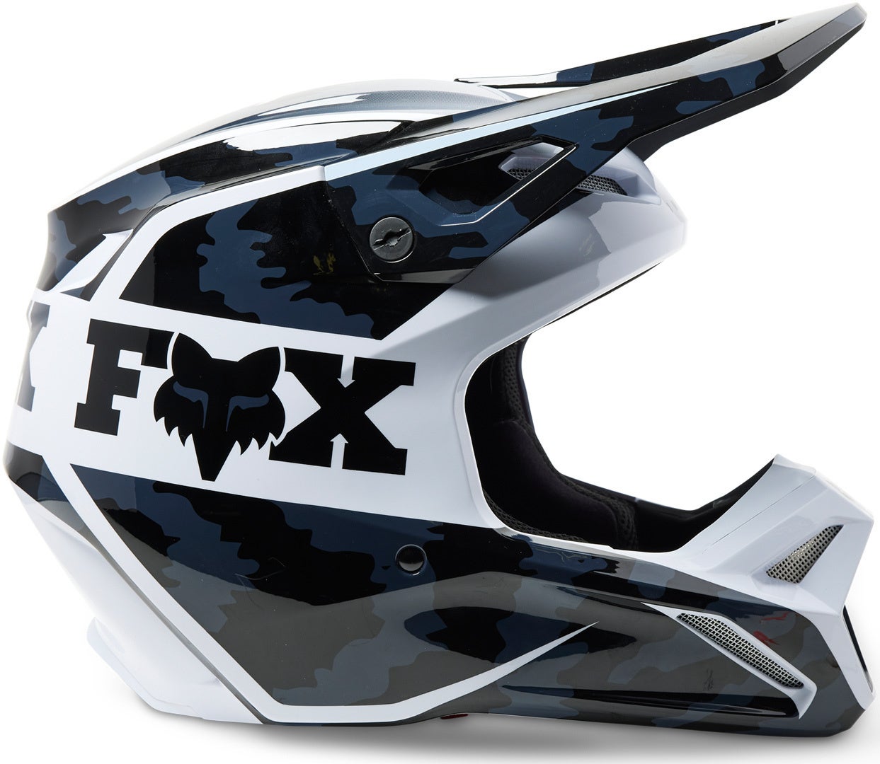 FOX V1 Nuklr Casco Motocross nero L (59/60) Figura 6