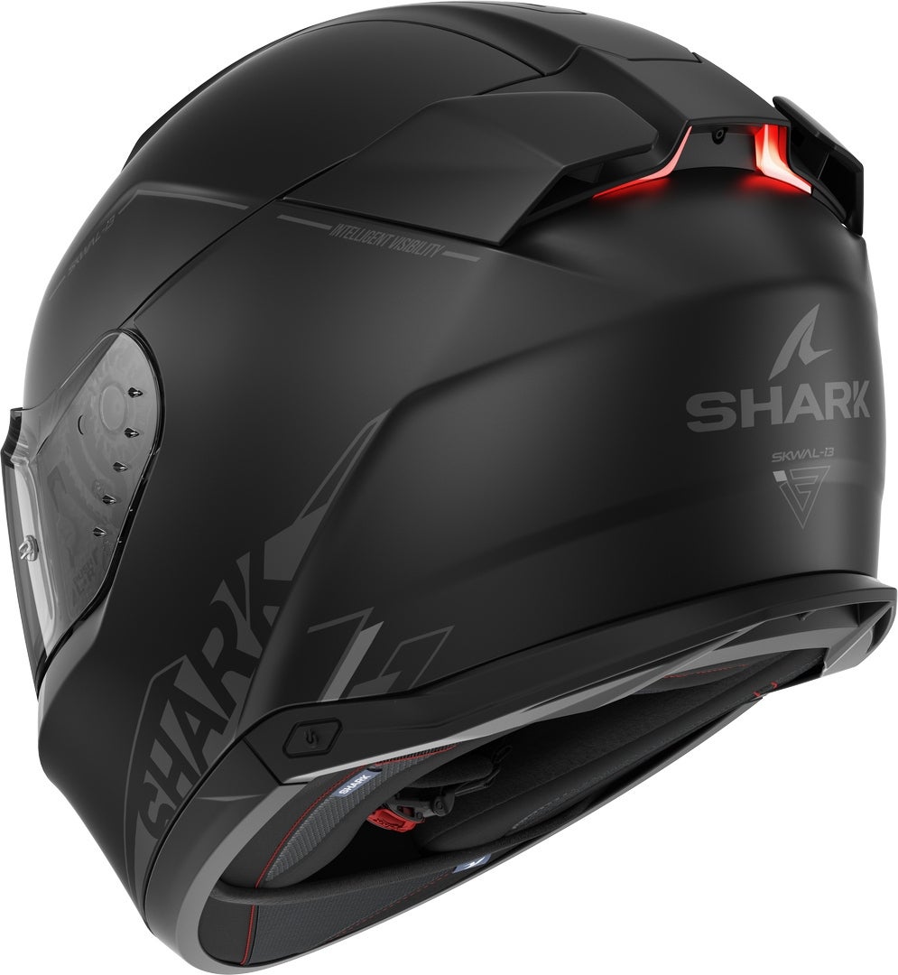 Side view of Shark Skwal i3 Blank SP Helmet