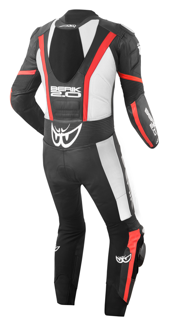 Berik Losail One Piece Motorcycle Leather Suit black/white/red 52 Figure 2