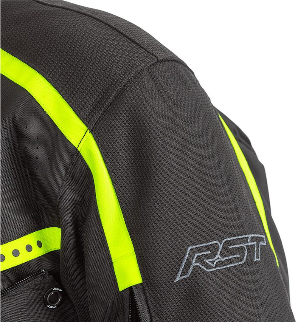 RST Maverick Jachetă textilă pentru motociclete pentru doamne negru/neon XL Figura 5