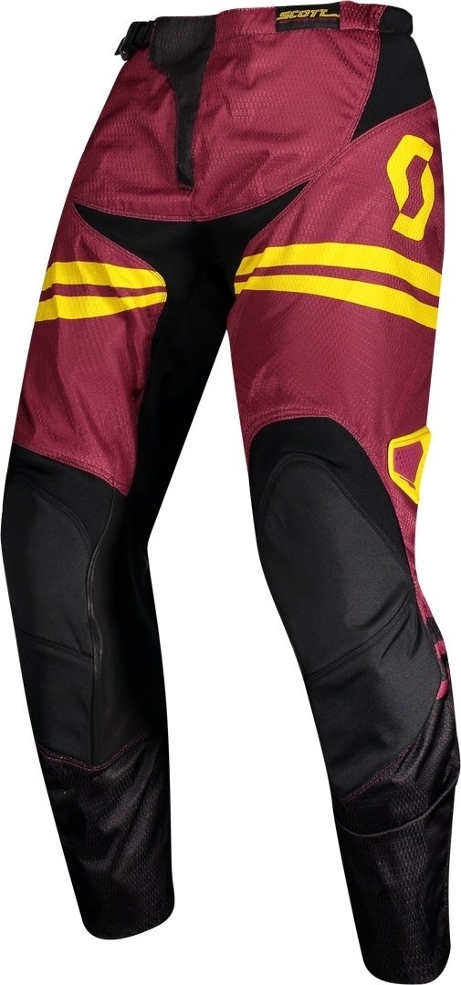 Scott 350 Race Regular Calças de motocross vermelho/amarelo 32 Figura 1