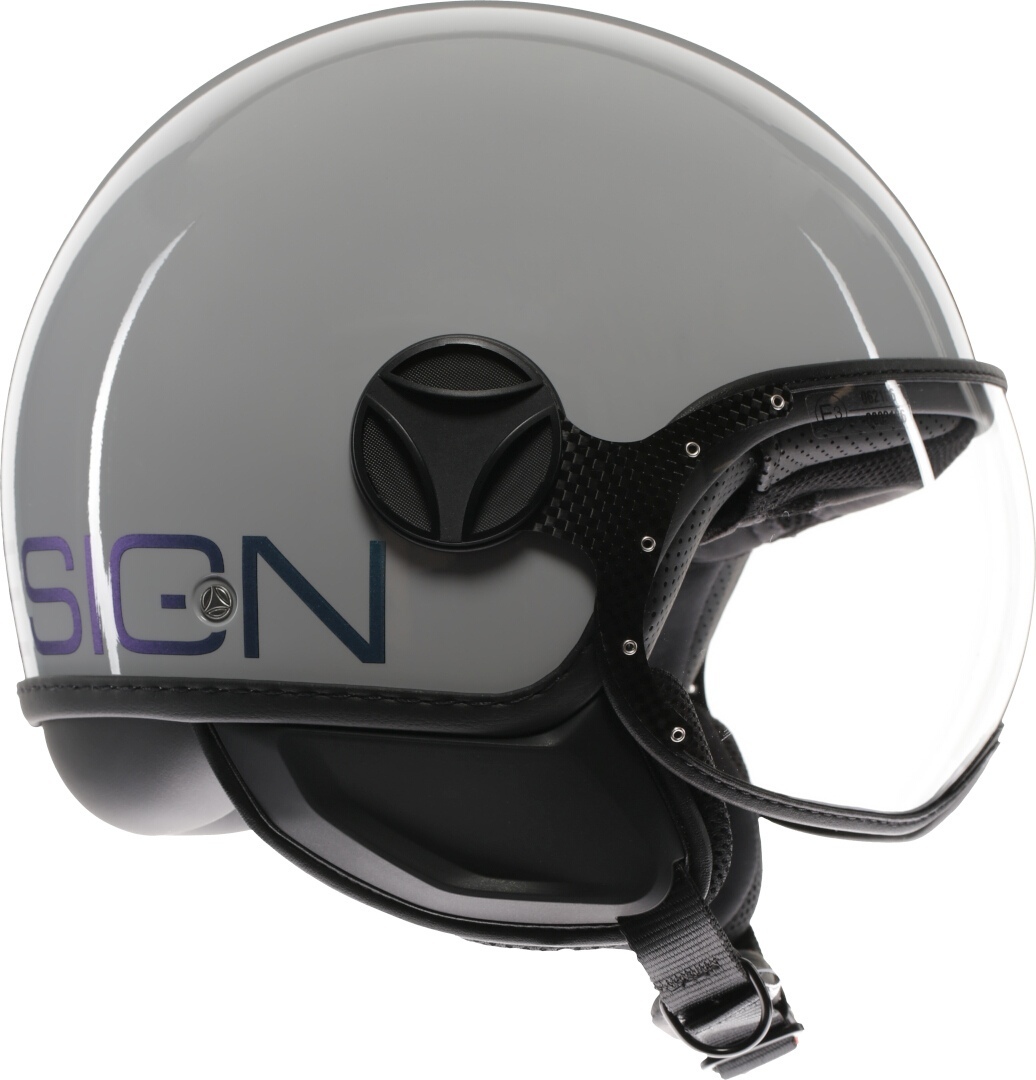 MOMO FGTR Classic Flip Cască cu reacție Gri/Albastru XL (61) Figura 4