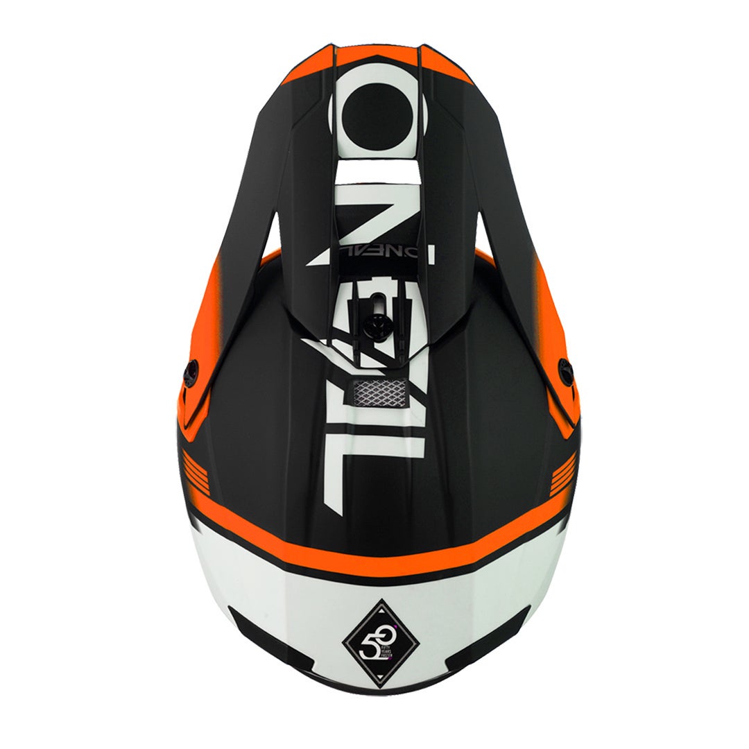 Oneal 10Series Hyperlite Blur Motocross Helmet black/orange M (57/58) Figure 2