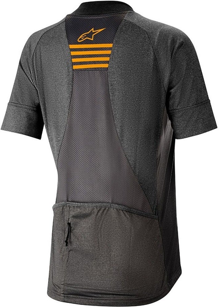 Alpinestars Stella Trail Full Zip SS Damecykel Jersey mørkegrå S Figur 2