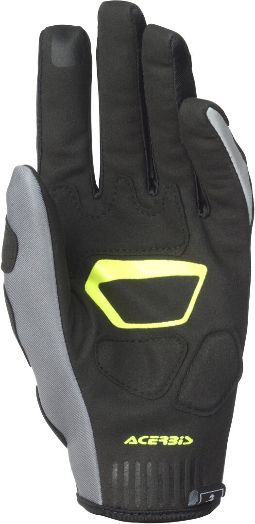 Acerbis Neoprene 3.0 Motorcykel handsker sort/gul M Figur 3