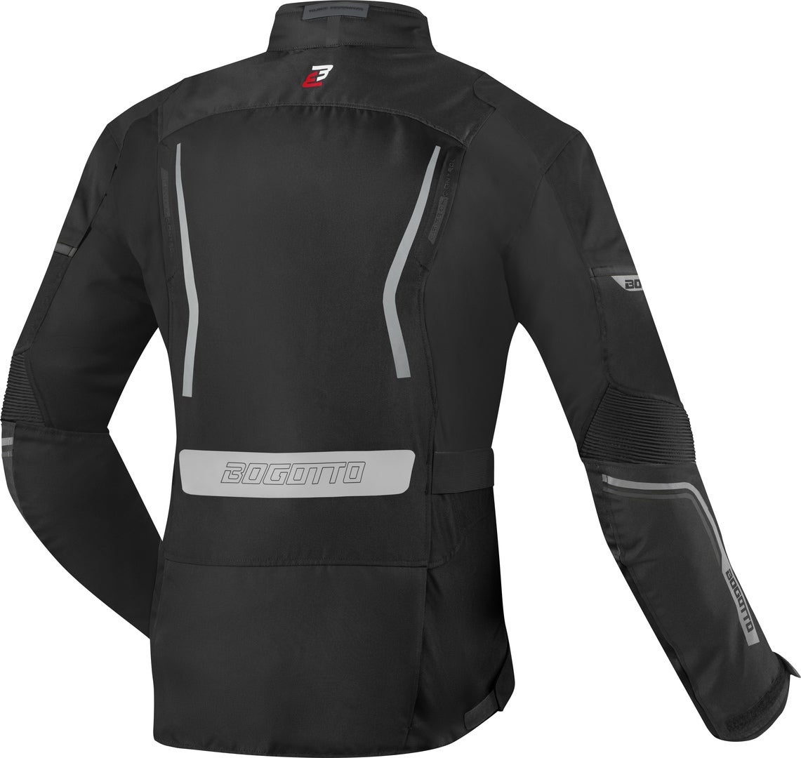 Bogotto Aveno waterproof 3in1 imperméable dames moto textile veste noir L Figure 2