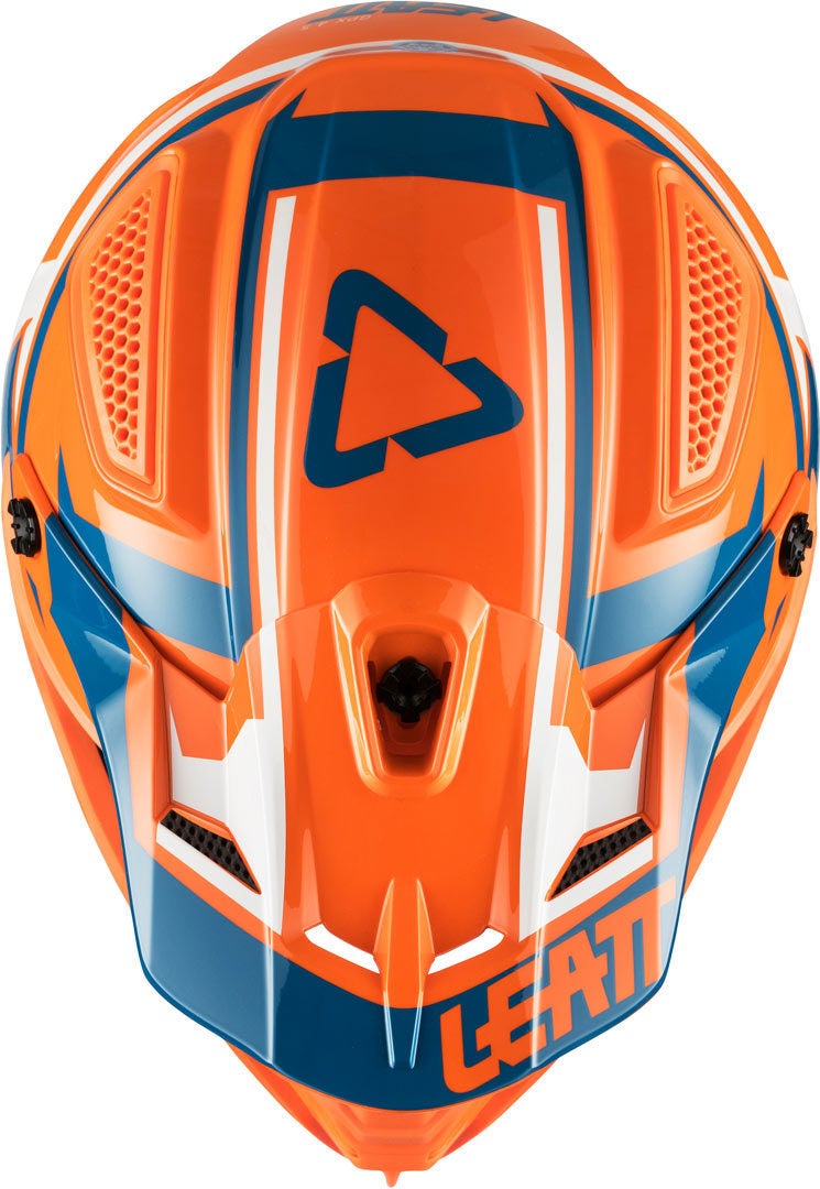 Leatt GPX 4.5 V20 Motocross Helm orange/blau L (59/60) Abbildung 2