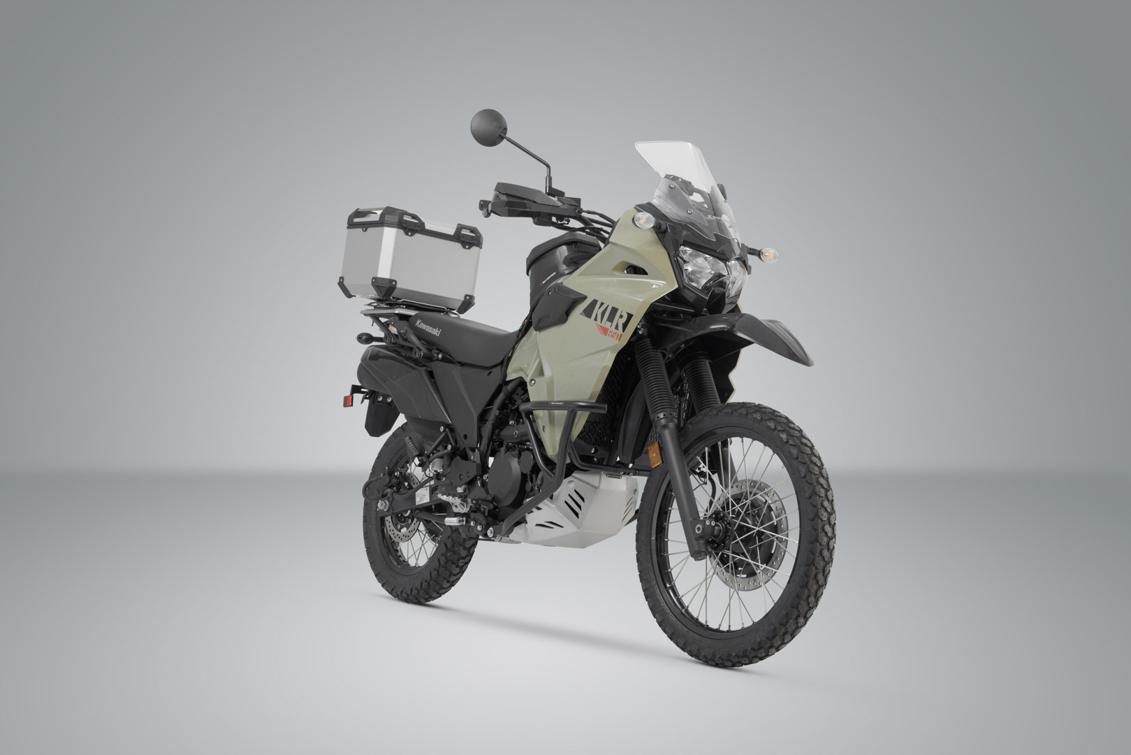 Sistem top case SW-Motech TRAX ADV - Argintiu. Kawasaki KLR 650 (22-). Figura 2