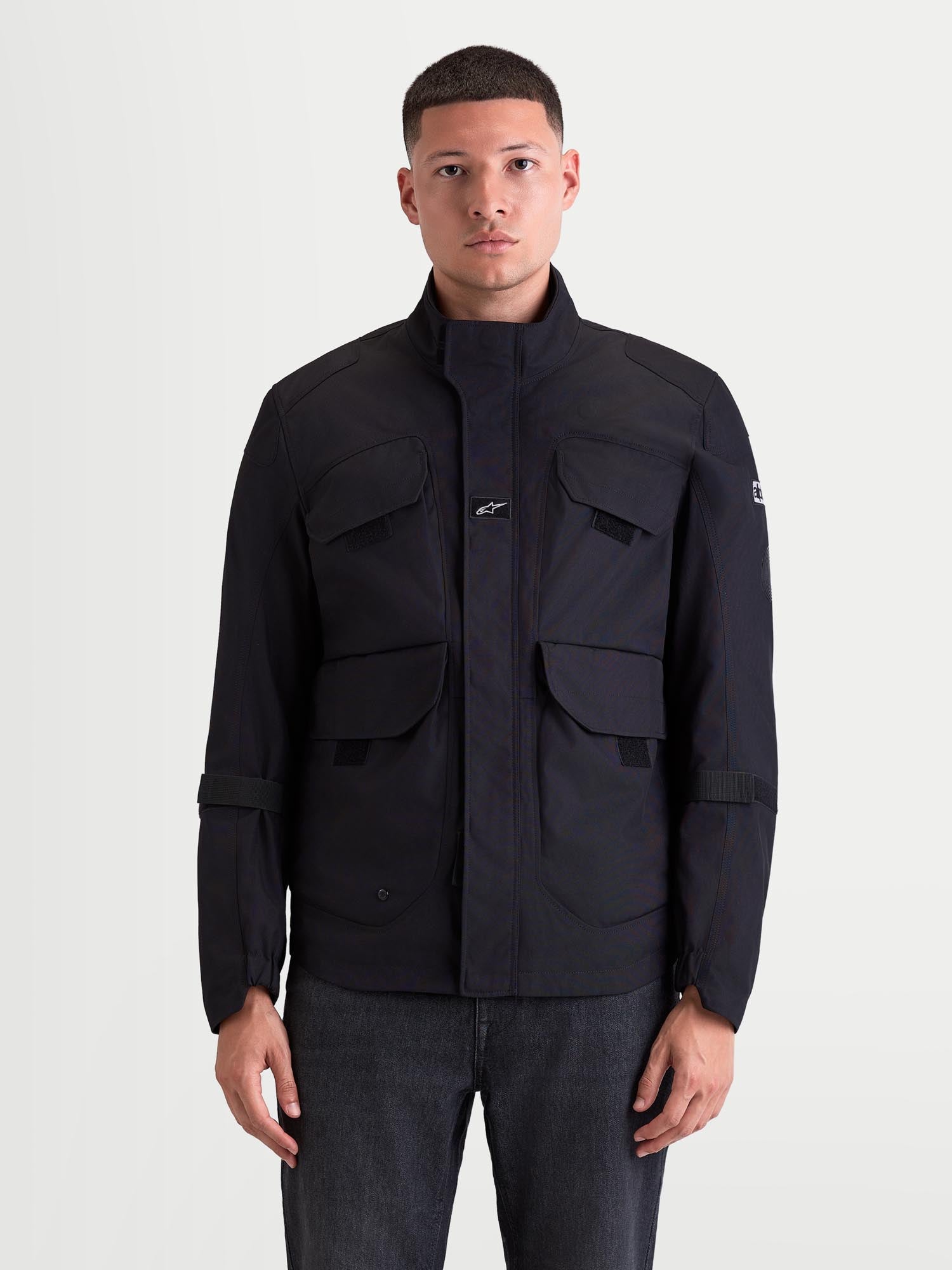 Alpinestars Altan Drystar wodoodporna kurtka tekstylna motocyklowa Czarno 4XL Rysunek 4