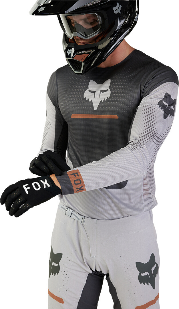 FOX Flexair Optical Motocross trøje mørkegrå/lysegrå XL Figur 4