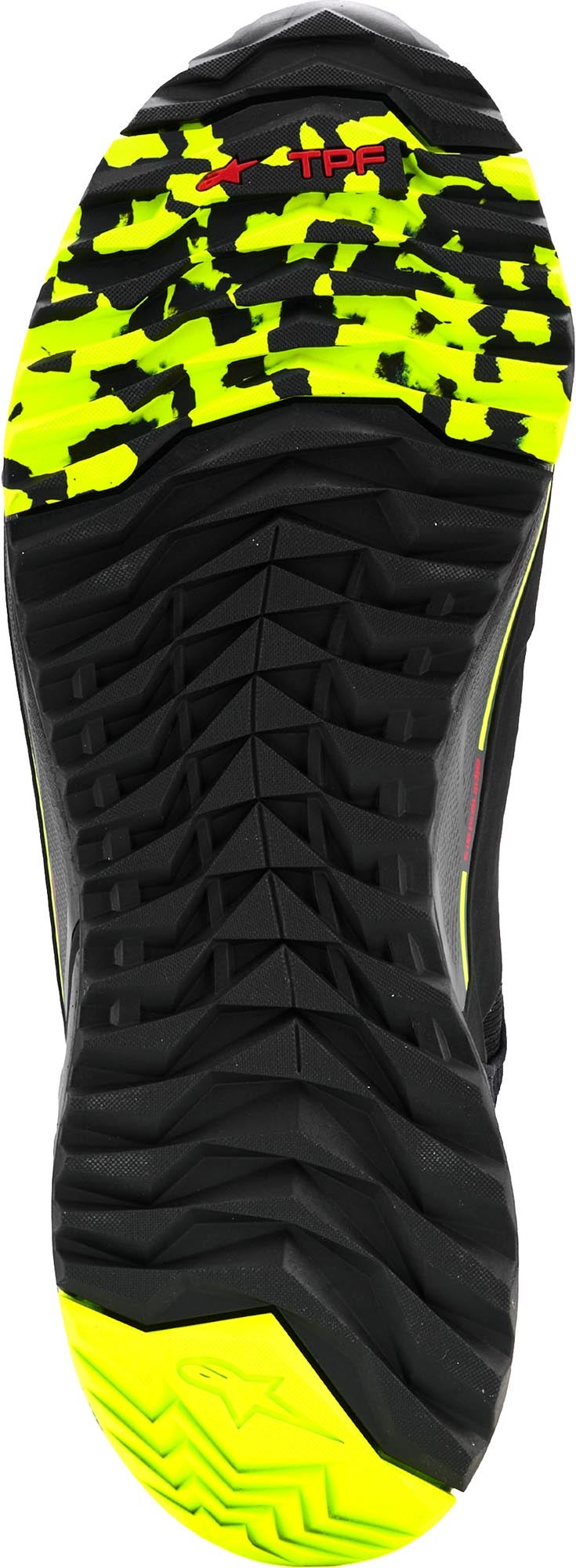 Alpinestars CR-X Drystar Motorcykel Sko sort/grå/gul 8 (40,5) Figur 4