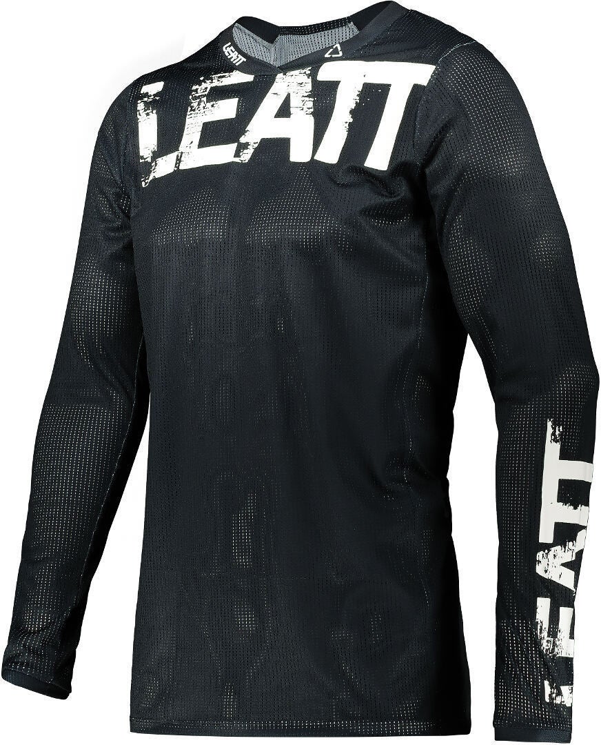 Leatt Moto 4.5 X-Flow Motocross Jersey Sort L Figur 2