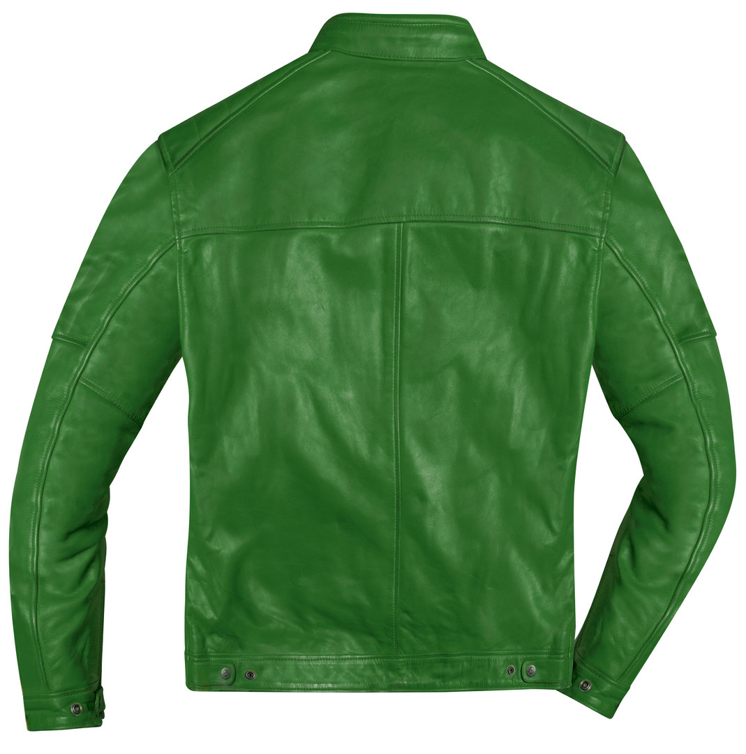 HolyFreedom Zero Evolution Motorfiets Leren Jas groen 3XL Figuur 2