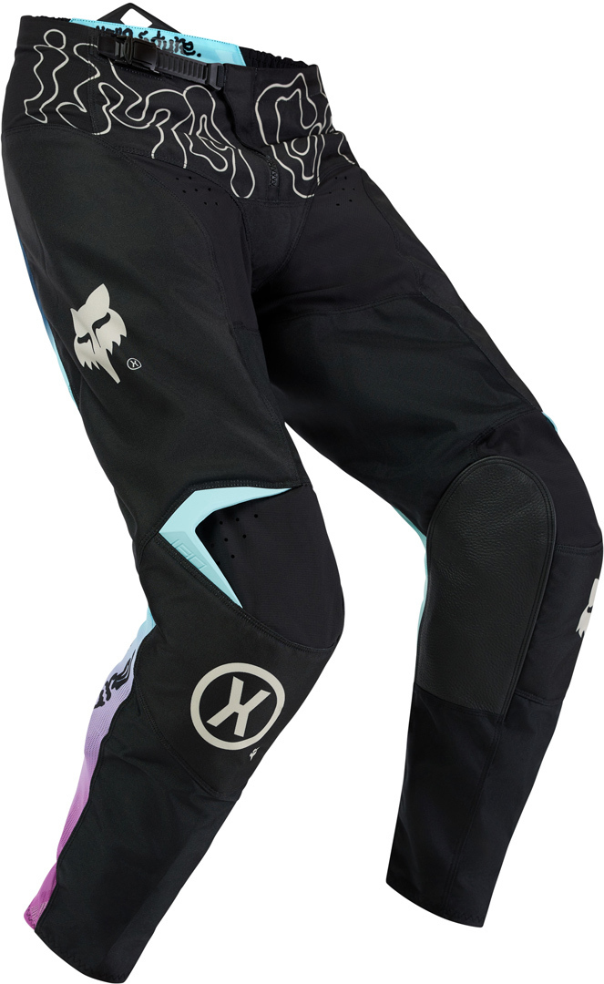 FOX 180 Hello Future Special Edition Motocross bukser Sort 36 Figur 1