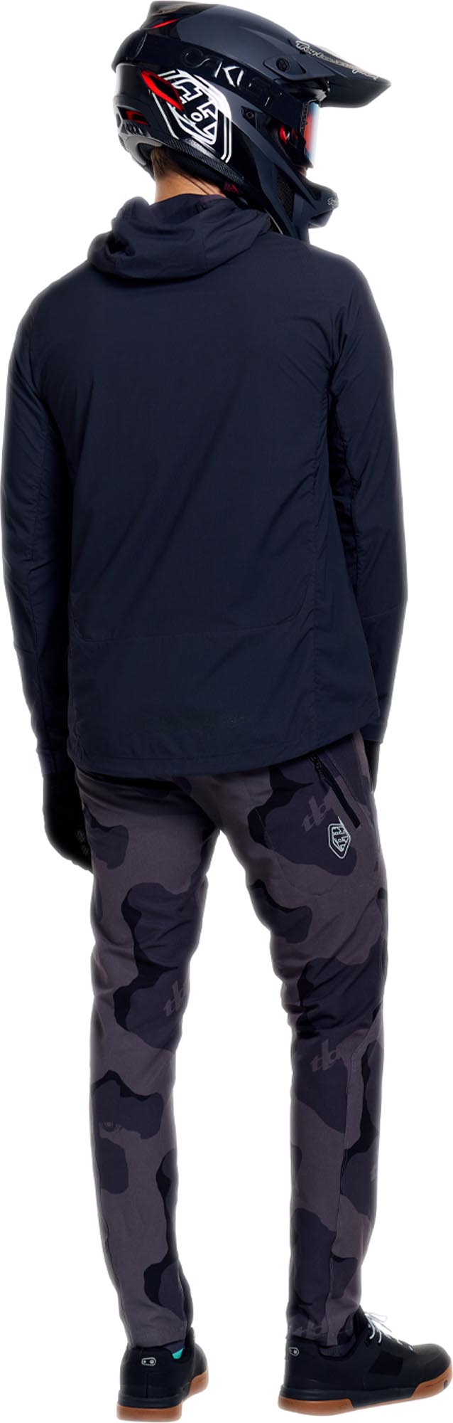 Troy Lee Designs Drift Windbreaker Mono Slate Велосипедная куртка XL Рисунок 16