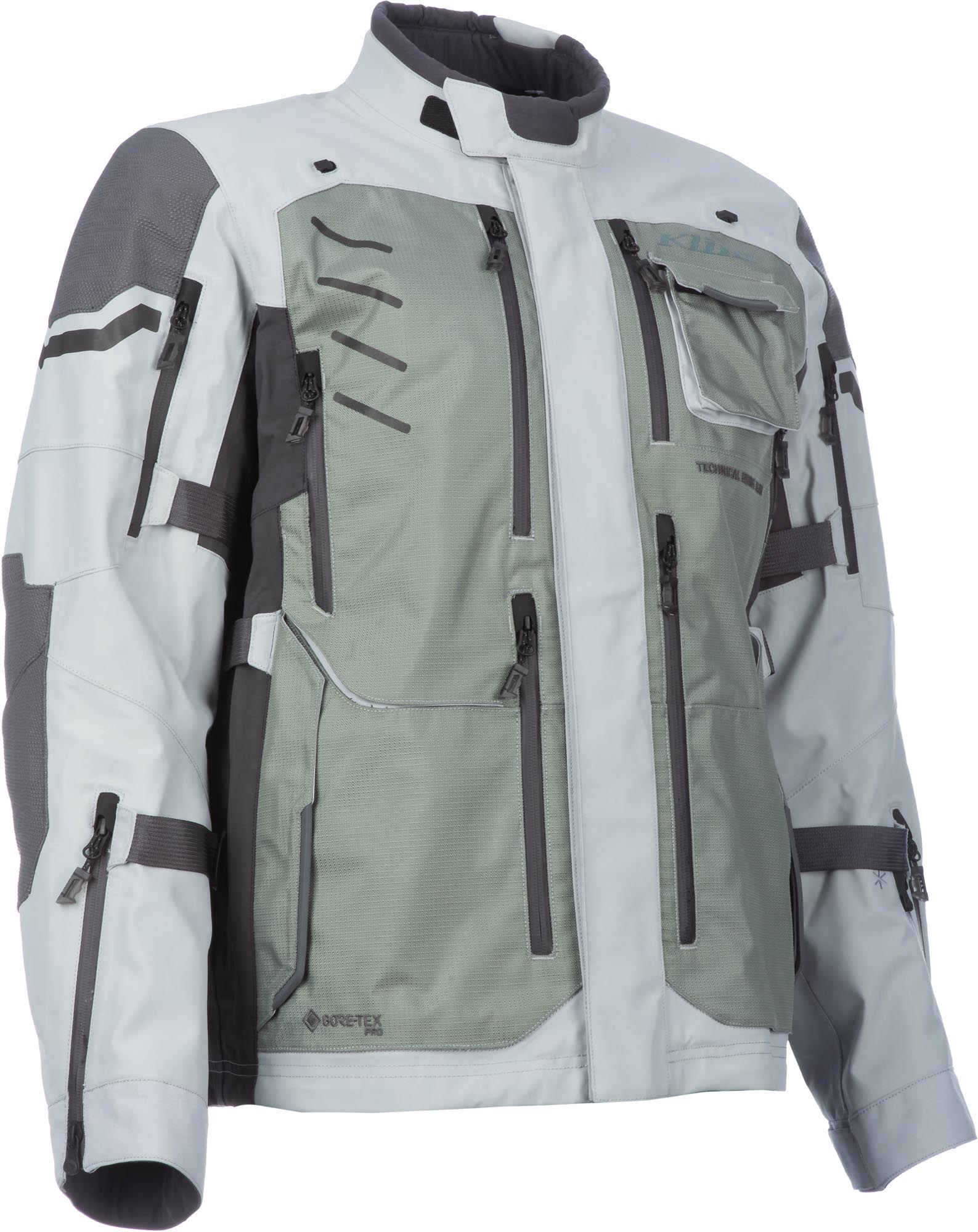 Klim Badlands Pro Rogue Gore-Tex Motorrad Textiljacke hellgrau S Abbildung 5